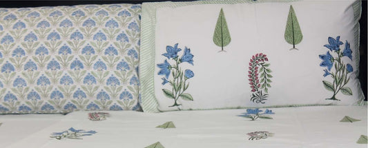 Ishya Percale Cotton Bed Sheet