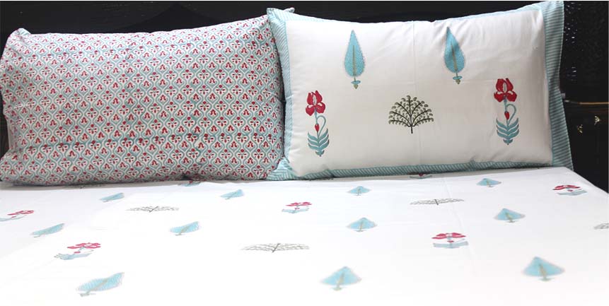 Ayka Percale Cotton Bed Sheet